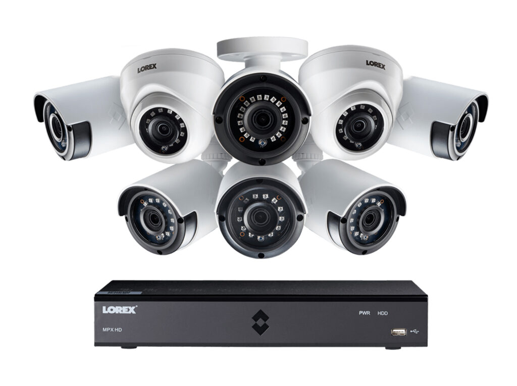 dome and bullet camera
